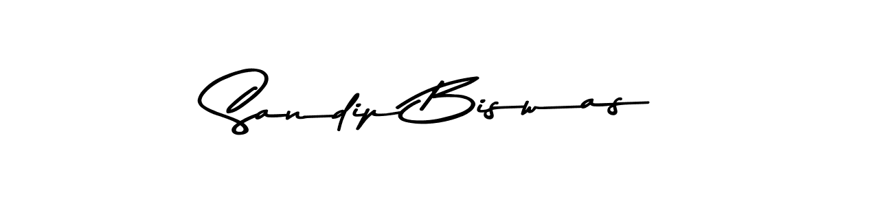 Design your own signature with our free online signature maker. With this signature software, you can create a handwritten (Asem Kandis PERSONAL USE) signature for name Sandip Biswas. Sandip Biswas signature style 9 images and pictures png