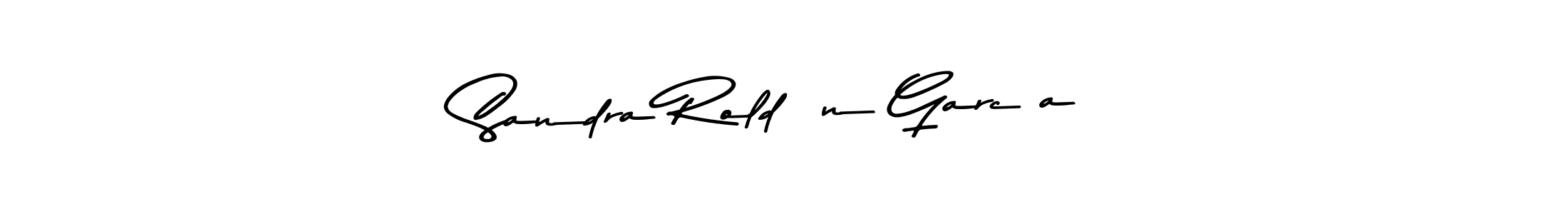 The best way (Asem Kandis PERSONAL USE) to make a short signature is to pick only two or three words in your name. The name Sandra Roldán García include a total of six letters. For converting this name. Sandra Roldán García signature style 9 images and pictures png