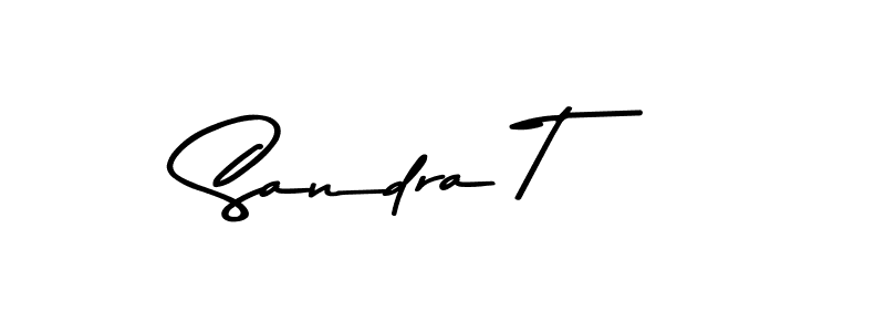 Use a signature maker to create a handwritten signature online. With this signature software, you can design (Asem Kandis PERSONAL USE) your own signature for name Sandra T. Sandra T signature style 9 images and pictures png