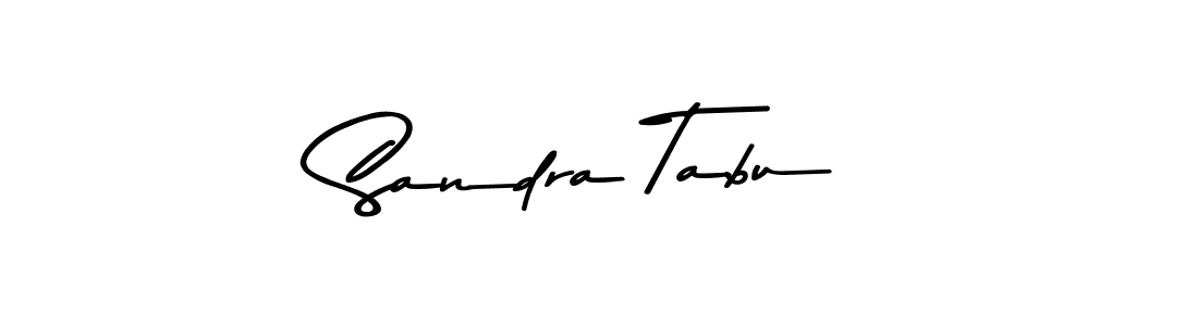 Design your own signature with our free online signature maker. With this signature software, you can create a handwritten (Asem Kandis PERSONAL USE) signature for name Sandra Tabu. Sandra Tabu signature style 9 images and pictures png