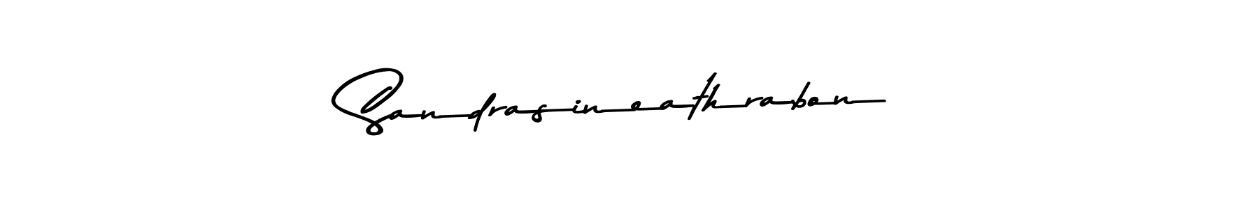 Once you've used our free online signature maker to create your best signature Asem Kandis PERSONAL USE style, it's time to enjoy all of the benefits that Sandrasineathrabon name signing documents. Sandrasineathrabon signature style 9 images and pictures png