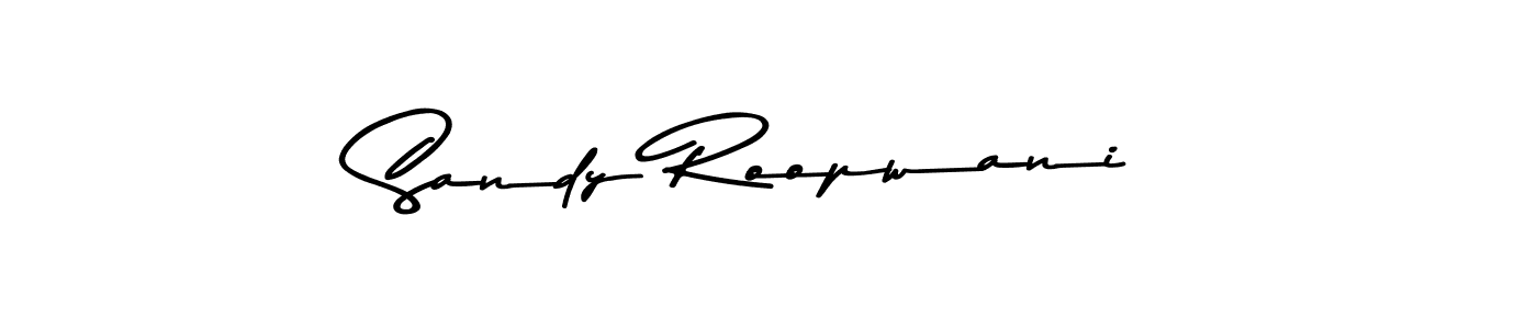 How to make Sandy Roopwani signature? Asem Kandis PERSONAL USE is a professional autograph style. Create handwritten signature for Sandy Roopwani name. Sandy Roopwani signature style 9 images and pictures png
