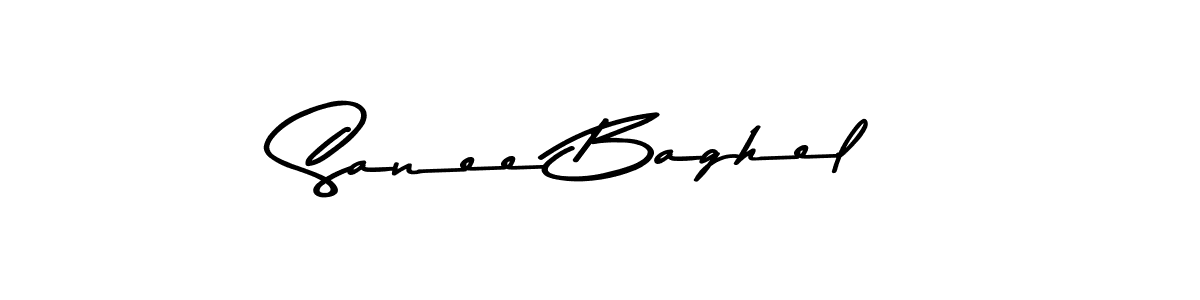 Use a signature maker to create a handwritten signature online. With this signature software, you can design (Asem Kandis PERSONAL USE) your own signature for name Sanee Baghel. Sanee Baghel signature style 9 images and pictures png