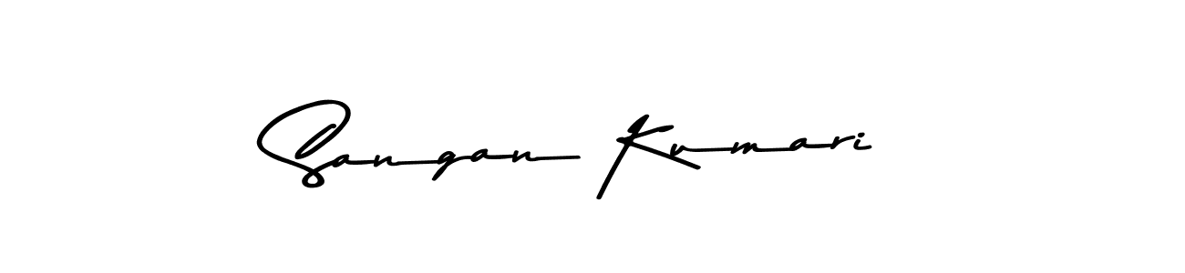 Make a beautiful signature design for name Sangan Kumari. Use this online signature maker to create a handwritten signature for free. Sangan Kumari signature style 9 images and pictures png