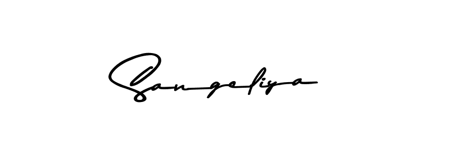 Sangeliya stylish signature style. Best Handwritten Sign (Asem Kandis PERSONAL USE) for my name. Handwritten Signature Collection Ideas for my name Sangeliya. Sangeliya signature style 9 images and pictures png