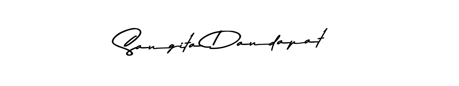 How to make Sangita Dandapat signature? Asem Kandis PERSONAL USE is a professional autograph style. Create handwritten signature for Sangita Dandapat name. Sangita Dandapat signature style 9 images and pictures png