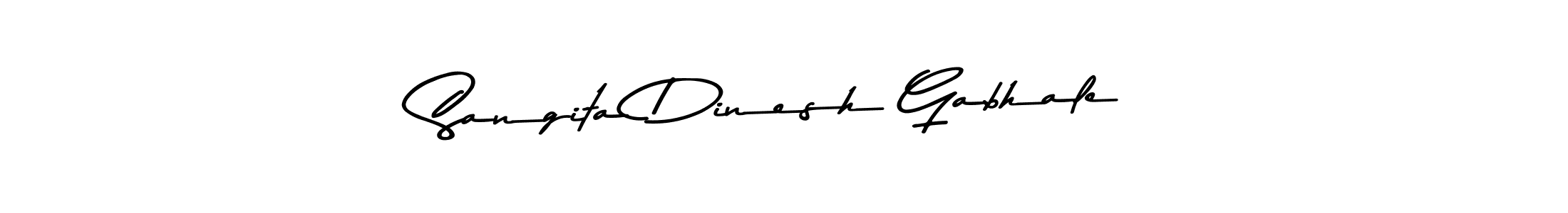 Also we have Sangita Dinesh Gabhale name is the best signature style. Create professional handwritten signature collection using Asem Kandis PERSONAL USE autograph style. Sangita Dinesh Gabhale signature style 9 images and pictures png