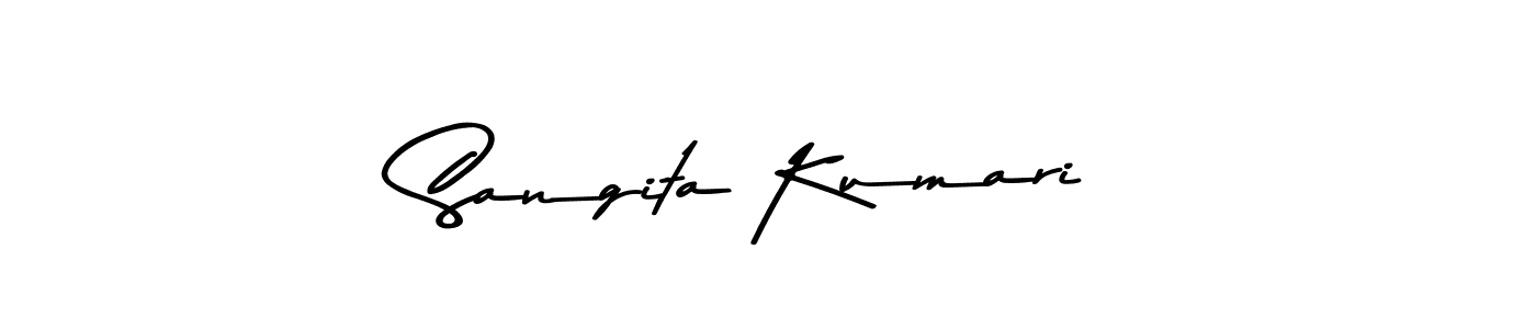 You should practise on your own different ways (Asem Kandis PERSONAL USE) to write your name (Sangita Kumari) in signature. don't let someone else do it for you. Sangita Kumari signature style 9 images and pictures png