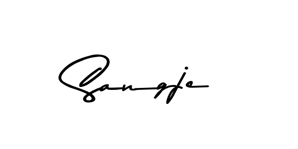 Make a beautiful signature design for name Sangje. Use this online signature maker to create a handwritten signature for free. Sangje signature style 9 images and pictures png