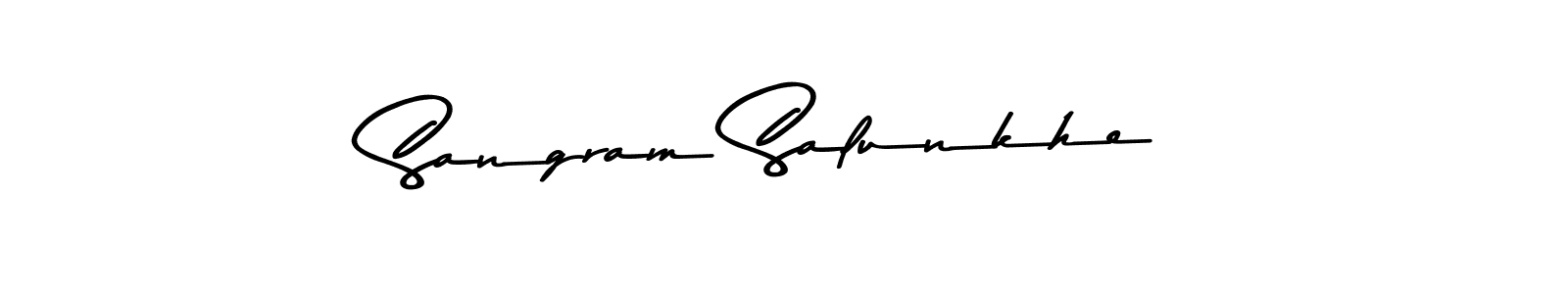 Here are the top 10 professional signature styles for the name Sangram Salunkhe. These are the best autograph styles you can use for your name. Sangram Salunkhe signature style 9 images and pictures png