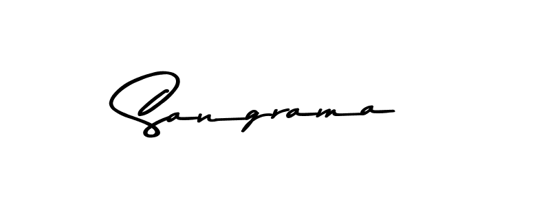 Also we have Sangrama name is the best signature style. Create professional handwritten signature collection using Asem Kandis PERSONAL USE autograph style. Sangrama signature style 9 images and pictures png