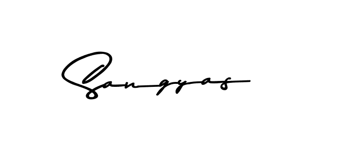 The best way (Asem Kandis PERSONAL USE) to make a short signature is to pick only two or three words in your name. The name Sangyas include a total of six letters. For converting this name. Sangyas signature style 9 images and pictures png