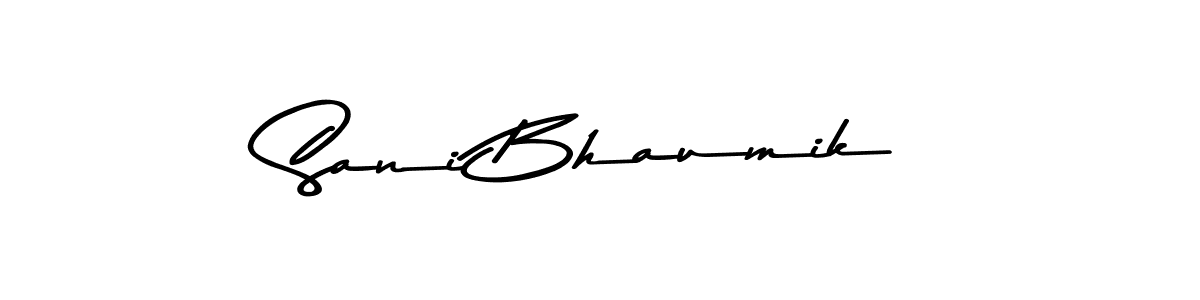 You can use this online signature creator to create a handwritten signature for the name Sani Bhaumik. This is the best online autograph maker. Sani Bhaumik signature style 9 images and pictures png