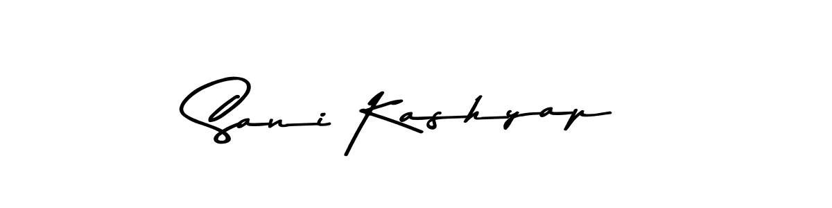 Also we have Sani Kashyap name is the best signature style. Create professional handwritten signature collection using Asem Kandis PERSONAL USE autograph style. Sani Kashyap signature style 9 images and pictures png