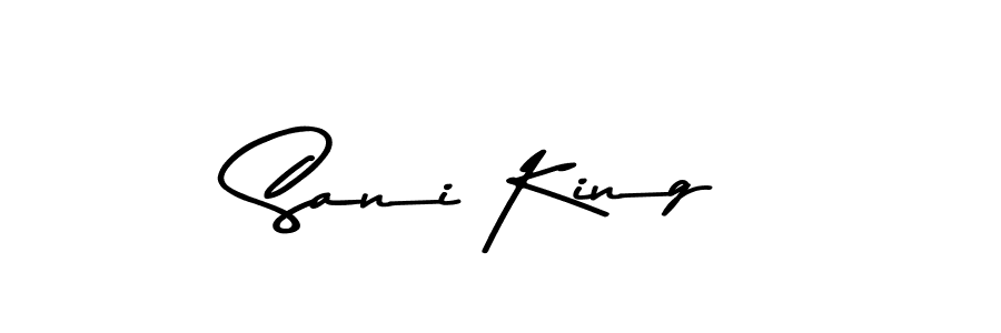 How to Draw Sani King signature style? Asem Kandis PERSONAL USE is a latest design signature styles for name Sani King. Sani King signature style 9 images and pictures png