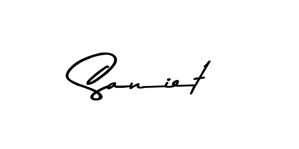 Make a short Saniet signature style. Manage your documents anywhere anytime using Asem Kandis PERSONAL USE. Create and add eSignatures, submit forms, share and send files easily. Saniet signature style 9 images and pictures png