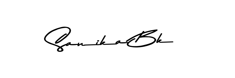 You can use this online signature creator to create a handwritten signature for the name Sanika Bk. This is the best online autograph maker. Sanika Bk signature style 9 images and pictures png