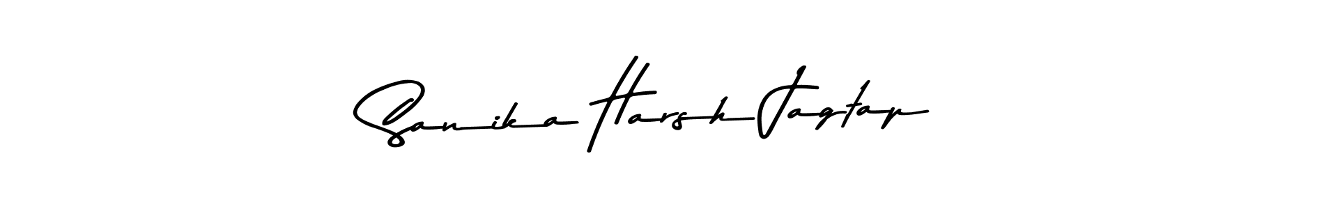 Similarly Asem Kandis PERSONAL USE is the best handwritten signature design. Signature creator online .You can use it as an online autograph creator for name Sanika Harsh Jagtap. Sanika Harsh Jagtap signature style 9 images and pictures png