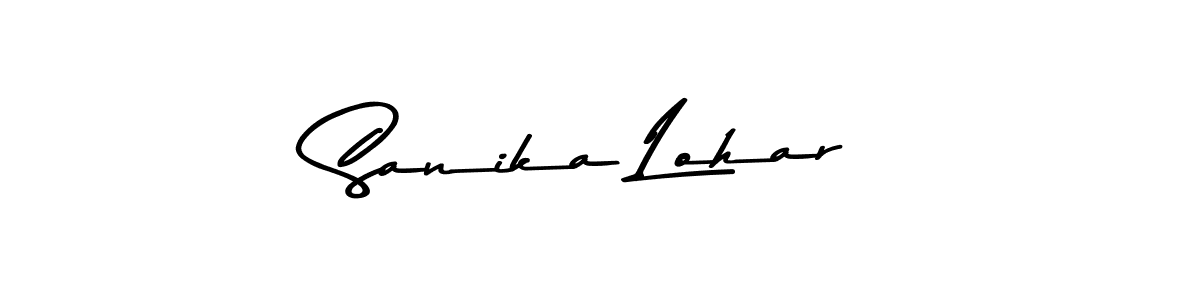 Use a signature maker to create a handwritten signature online. With this signature software, you can design (Asem Kandis PERSONAL USE) your own signature for name Sanika Lohar. Sanika Lohar signature style 9 images and pictures png