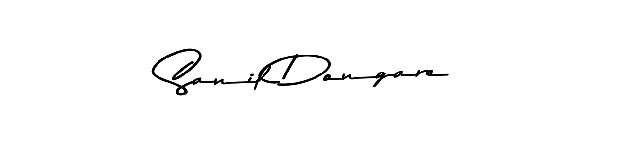 Make a beautiful signature design for name Sanil Dongare. With this signature (Asem Kandis PERSONAL USE) style, you can create a handwritten signature for free. Sanil Dongare signature style 9 images and pictures png