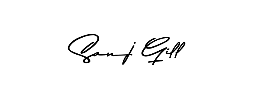 How to Draw Sanj Gill signature style? Asem Kandis PERSONAL USE is a latest design signature styles for name Sanj Gill. Sanj Gill signature style 9 images and pictures png