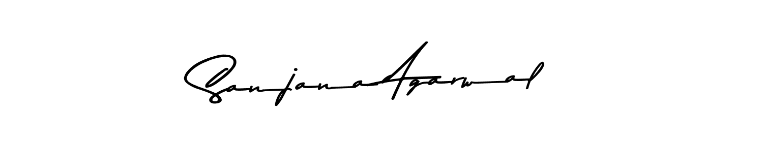 Here are the top 10 professional signature styles for the name Sanjana Agarwal. These are the best autograph styles you can use for your name. Sanjana Agarwal signature style 9 images and pictures png