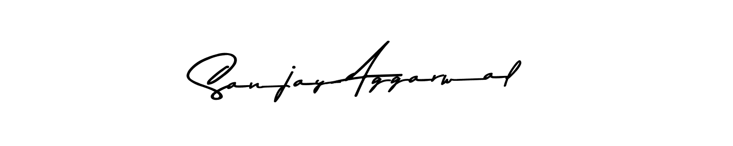 This is the best signature style for the Sanjay Aggarwal name. Also you like these signature font (Asem Kandis PERSONAL USE). Mix name signature. Sanjay Aggarwal signature style 9 images and pictures png