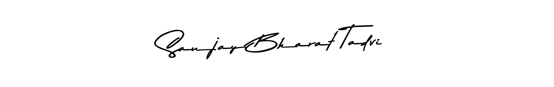 Make a beautiful signature design for name Sanjay Bharat Tadvi. With this signature (Asem Kandis PERSONAL USE) style, you can create a handwritten signature for free. Sanjay Bharat Tadvi signature style 9 images and pictures png