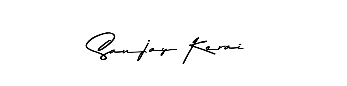 Sanjay Kerai stylish signature style. Best Handwritten Sign (Asem Kandis PERSONAL USE) for my name. Handwritten Signature Collection Ideas for my name Sanjay Kerai. Sanjay Kerai signature style 9 images and pictures png