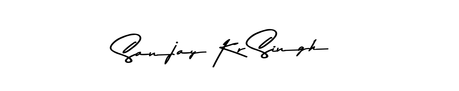 It looks lik you need a new signature style for name Sanjay Kr Singh. Design unique handwritten (Asem Kandis PERSONAL USE) signature with our free signature maker in just a few clicks. Sanjay Kr Singh signature style 9 images and pictures png