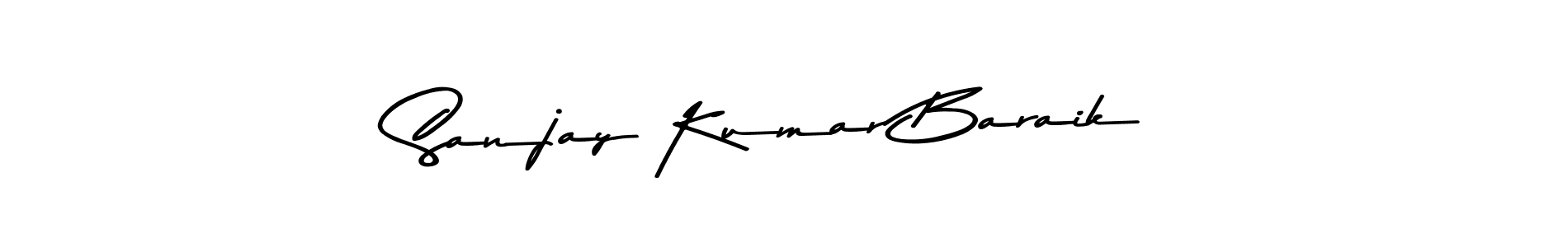 Sanjay Kumar Baraik stylish signature style. Best Handwritten Sign (Asem Kandis PERSONAL USE) for my name. Handwritten Signature Collection Ideas for my name Sanjay Kumar Baraik. Sanjay Kumar Baraik signature style 9 images and pictures png