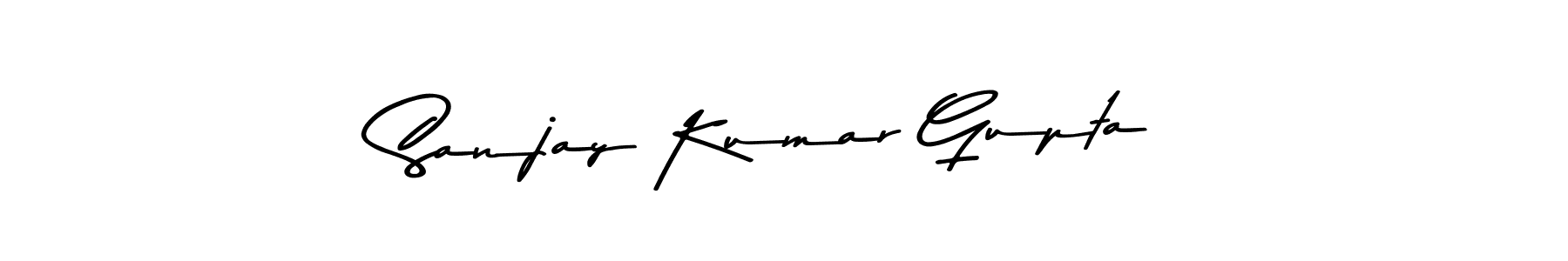 Use a signature maker to create a handwritten signature online. With this signature software, you can design (Asem Kandis PERSONAL USE) your own signature for name Sanjay Kumar Gupta. Sanjay Kumar Gupta signature style 9 images and pictures png