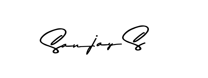 You should practise on your own different ways (Asem Kandis PERSONAL USE) to write your name (Sanjay S) in signature. don't let someone else do it for you. Sanjay S signature style 9 images and pictures png