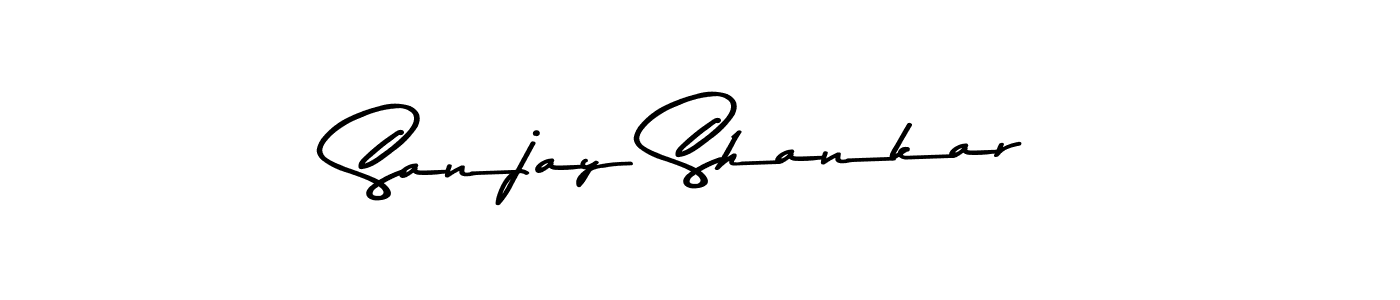 Design your own signature with our free online signature maker. With this signature software, you can create a handwritten (Asem Kandis PERSONAL USE) signature for name Sanjay Shankar. Sanjay Shankar signature style 9 images and pictures png