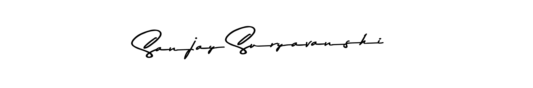You should practise on your own different ways (Asem Kandis PERSONAL USE) to write your name (Sanjay Suryavanshi) in signature. don't let someone else do it for you. Sanjay Suryavanshi signature style 9 images and pictures png