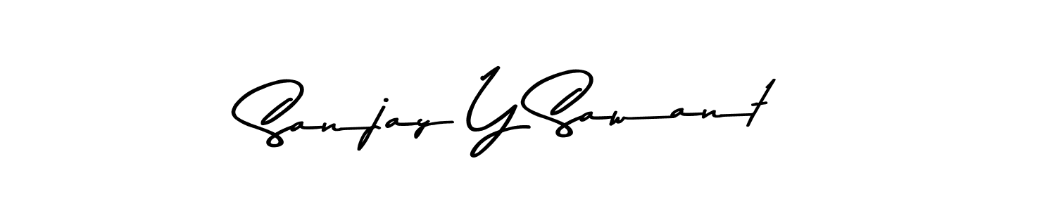 Make a beautiful signature design for name Sanjay Y Sawant. Use this online signature maker to create a handwritten signature for free. Sanjay Y Sawant signature style 9 images and pictures png