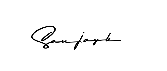 Also You can easily find your signature by using the search form. We will create Sanjayk name handwritten signature images for you free of cost using Asem Kandis PERSONAL USE sign style. Sanjayk signature style 9 images and pictures png