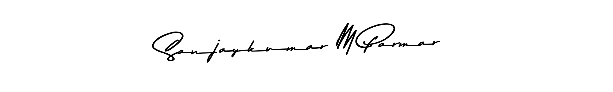 How to make Sanjaykumar M Parmar signature? Asem Kandis PERSONAL USE is a professional autograph style. Create handwritten signature for Sanjaykumar M Parmar name. Sanjaykumar M Parmar signature style 9 images and pictures png