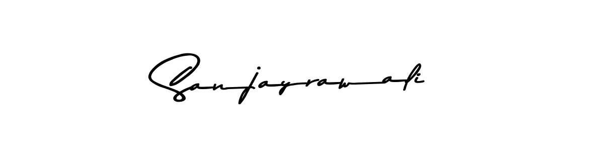 Make a beautiful signature design for name Sanjayrawali. With this signature (Asem Kandis PERSONAL USE) style, you can create a handwritten signature for free. Sanjayrawali signature style 9 images and pictures png