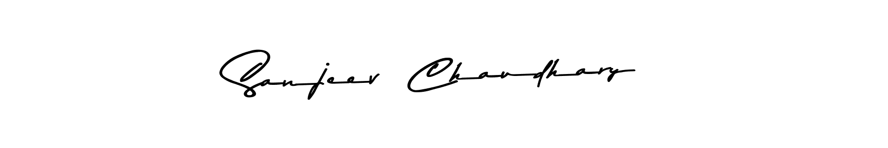 Make a beautiful signature design for name Sanjeev  Chaudhary. With this signature (Asem Kandis PERSONAL USE) style, you can create a handwritten signature for free. Sanjeev  Chaudhary signature style 9 images and pictures png
