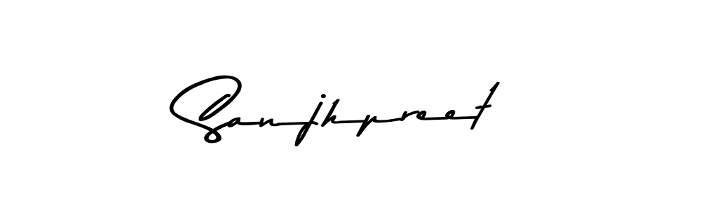 How to make Sanjhpreet signature? Asem Kandis PERSONAL USE is a professional autograph style. Create handwritten signature for Sanjhpreet name. Sanjhpreet signature style 9 images and pictures png