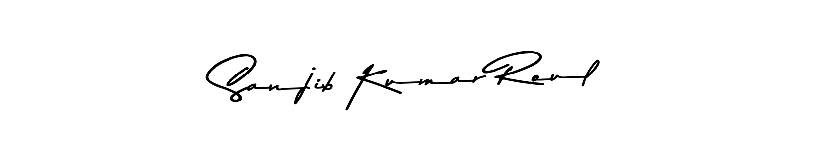 Asem Kandis PERSONAL USE is a professional signature style that is perfect for those who want to add a touch of class to their signature. It is also a great choice for those who want to make their signature more unique. Get Sanjib Kumar Roul name to fancy signature for free. Sanjib Kumar Roul signature style 9 images and pictures png