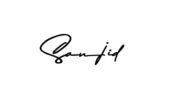 The best way (Asem Kandis PERSONAL USE) to make a short signature is to pick only two or three words in your name. The name Sanjid include a total of six letters. For converting this name. Sanjid signature style 9 images and pictures png