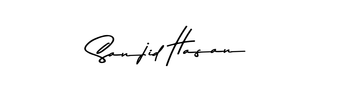 Make a beautiful signature design for name Sanjid Hasan. Use this online signature maker to create a handwritten signature for free. Sanjid Hasan signature style 9 images and pictures png