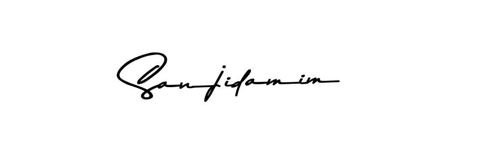 Also we have Sanjidamim name is the best signature style. Create professional handwritten signature collection using Asem Kandis PERSONAL USE autograph style. Sanjidamim signature style 9 images and pictures png