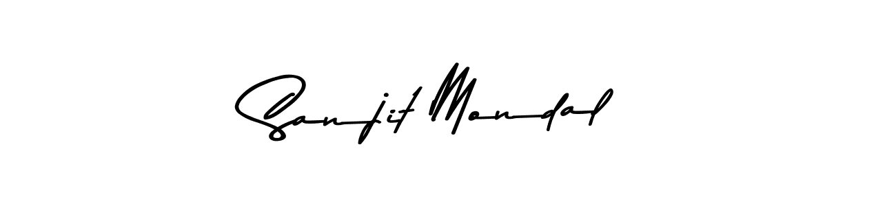 if you are searching for the best signature style for your name Sanjit Mondal. so please give up your signature search. here we have designed multiple signature styles  using Asem Kandis PERSONAL USE. Sanjit Mondal signature style 9 images and pictures png