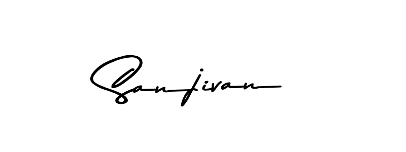 Asem Kandis PERSONAL USE is a professional signature style that is perfect for those who want to add a touch of class to their signature. It is also a great choice for those who want to make their signature more unique. Get Sanjivan name to fancy signature for free. Sanjivan signature style 9 images and pictures png