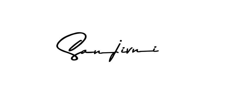 This is the best signature style for the Sanjivni name. Also you like these signature font (Asem Kandis PERSONAL USE). Mix name signature. Sanjivni signature style 9 images and pictures png