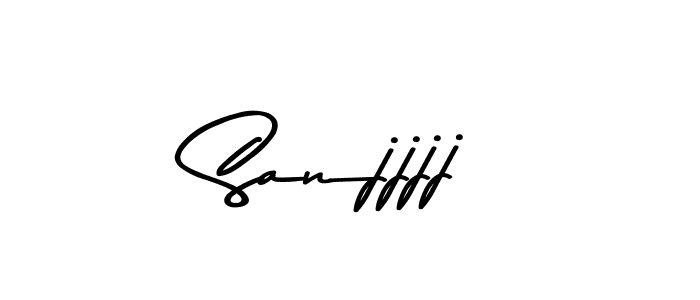 Make a beautiful signature design for name Sanjjjj. With this signature (Asem Kandis PERSONAL USE) style, you can create a handwritten signature for free. Sanjjjj signature style 9 images and pictures png