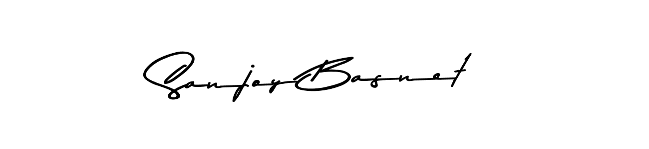 Asem Kandis PERSONAL USE is a professional signature style that is perfect for those who want to add a touch of class to their signature. It is also a great choice for those who want to make their signature more unique. Get Sanjoy Basnet name to fancy signature for free. Sanjoy Basnet signature style 9 images and pictures png